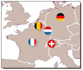 carte livraison France et Europe