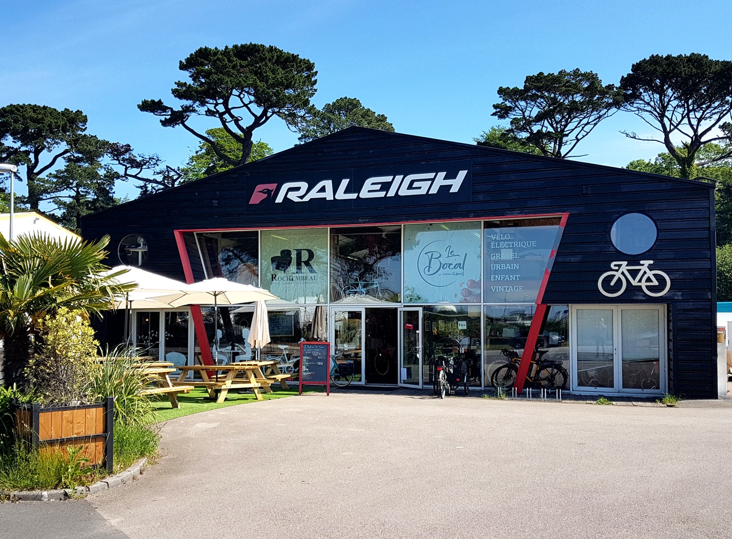 Magasin Rochembeau Raleigh Brest proche Moulin Blanc