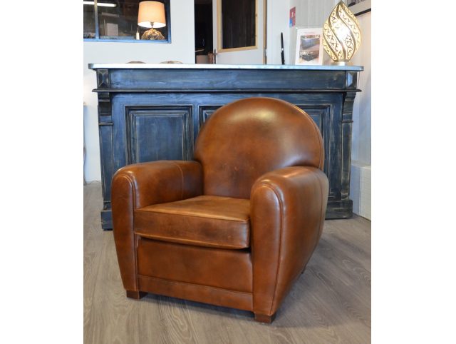 Fauteuil Club NEWQUAY - Marron B3