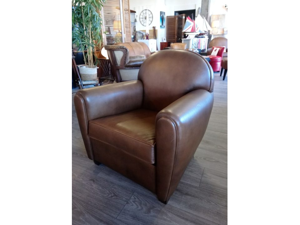 Fauteuil Club NEW YORK - Marron B3