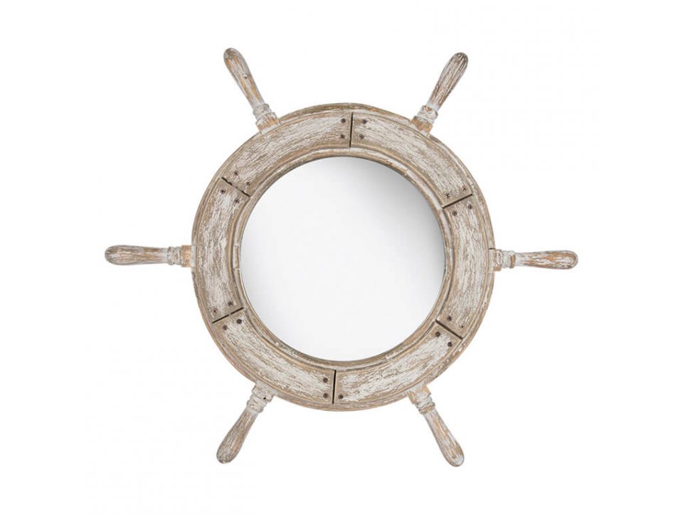 Miroir BATEAU blanc