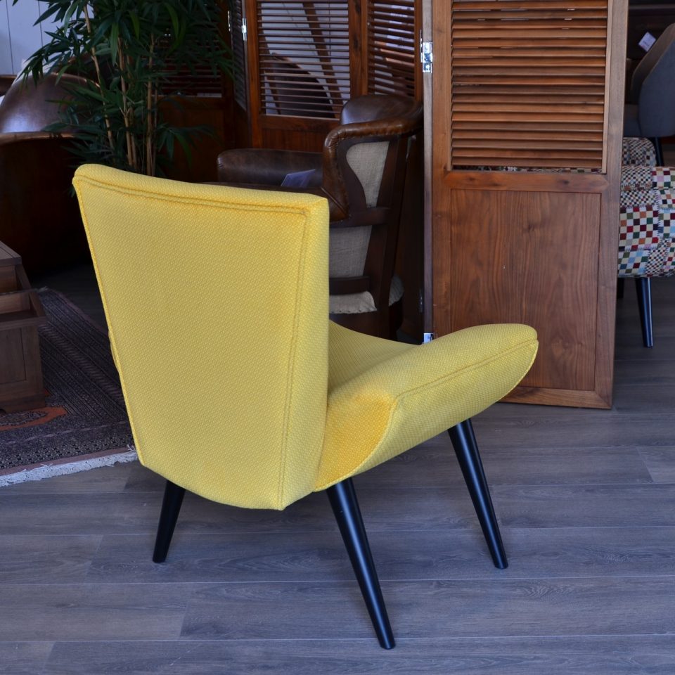      Fauteuil papillon BALI jaune