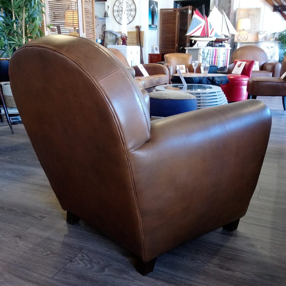 Fauteuil Club NEW YORK - Marron B3