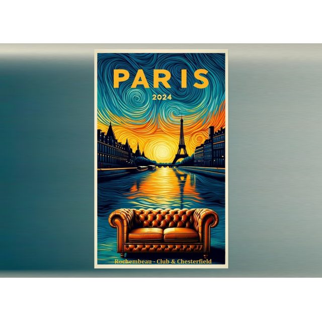 Meilleurs Vœux pour 2024 ! Notre hommage artistique à Paris et à l'Esprit Olympique