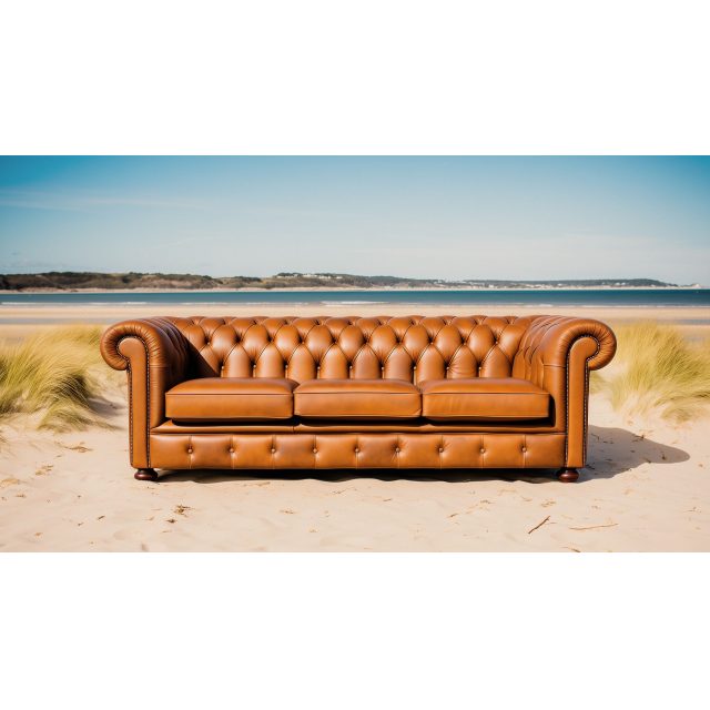 Le Chesterfield à la plage....