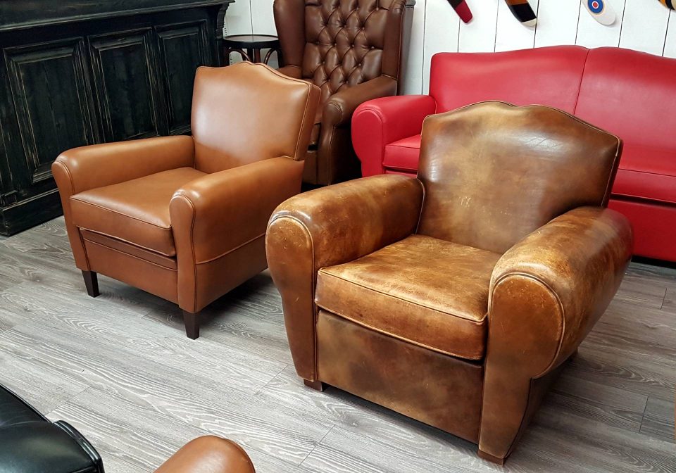 NOUVEAU le fauteuil Club PETIT MOUSTACHE