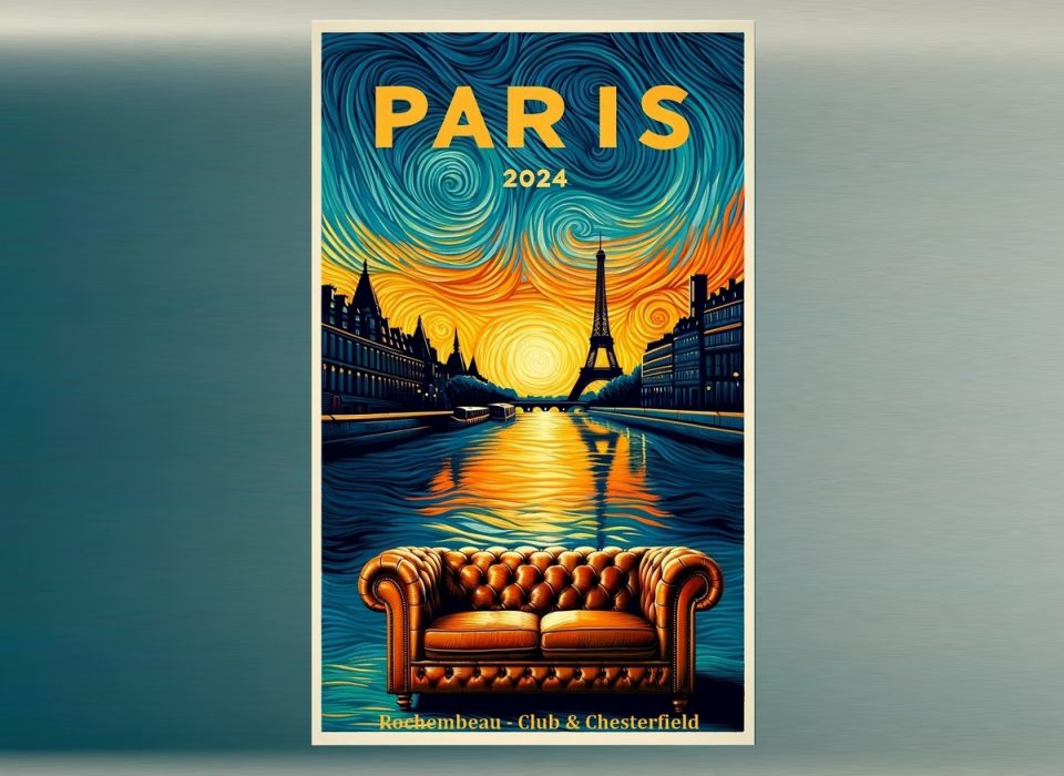 Meilleurs Vœux pour 2024 ! Notre hommage artistique à Paris et à l'Esprit Olympique